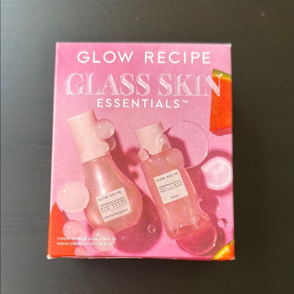 Glow Recipe Recipe Glass Skin Essentials Set Dew Drops and Toner